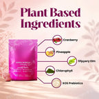 Women's Probiotic Cranberry Chlorophyll Digestive Wellness Gummies