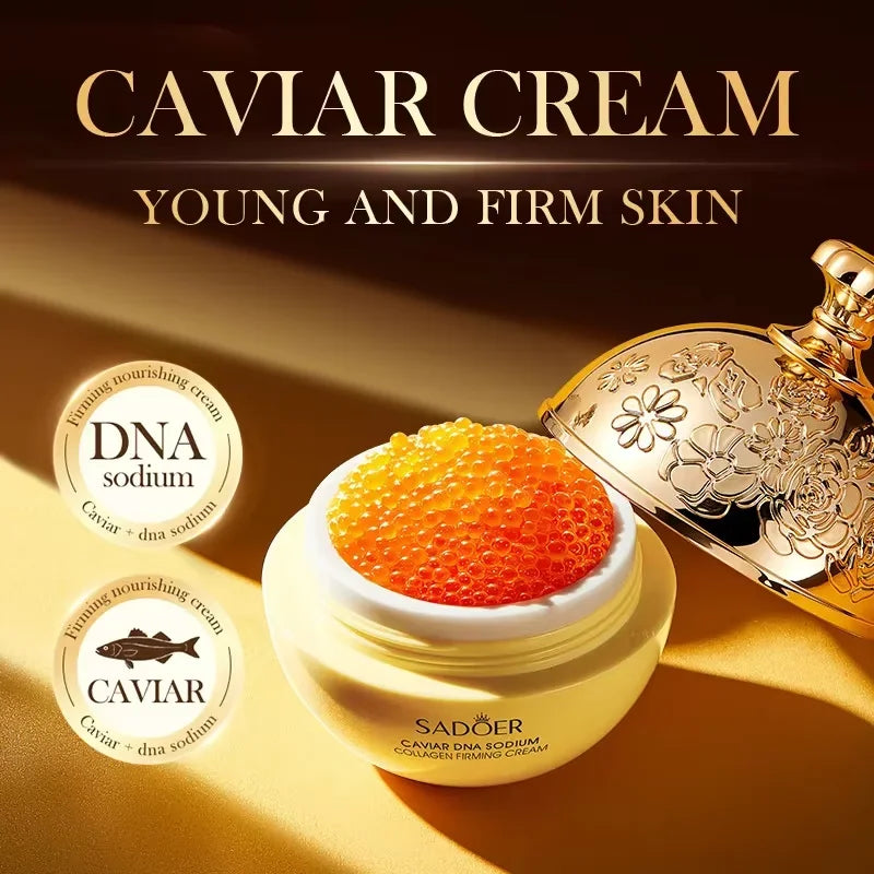 Women's Collagen Pearl Caviar Firming Anti-Wrinkle Face Cream 1.1 oz
