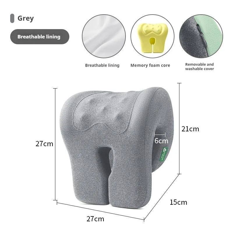 Ergonomic Memory Foam Office Chair Headrest Pillow Neck Support