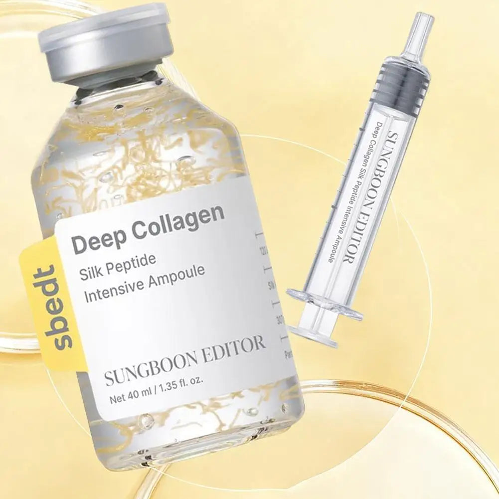 Facial Skincare Serum and Cream Set with Collagen