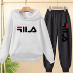 Kids' Pullover Hoodie Sweatshirt Pants Two-Piece Set