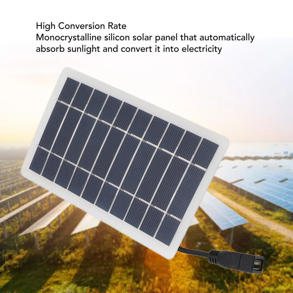 Solar Panel Powered Fan and Portable Exhaust Vent Kit