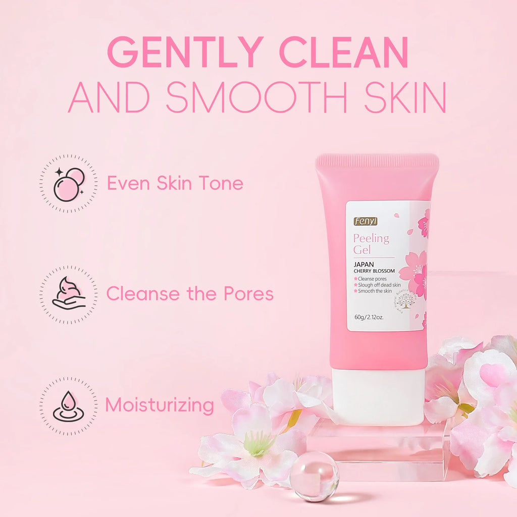 Women's Sakura Deep Cleaning Exfoliating Gel Facial Scrub 2.1 oz