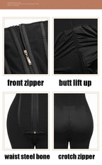 Women's High-Waist Tummy Control Shapewear Shorts With Butt Lift