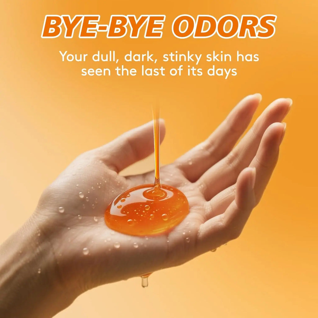 Unisex Persimmon Deodorizing Cleansing Soap Bar and Body Wash