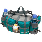 Waterproof Hiking Waist Bag with Reflective Strip and 1.3-Gallon Capacity