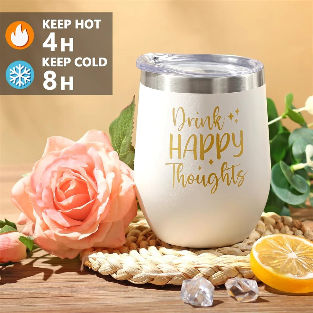 Happy Birthday Gift Basket for Women with Blanket Tumbler and Spa Set