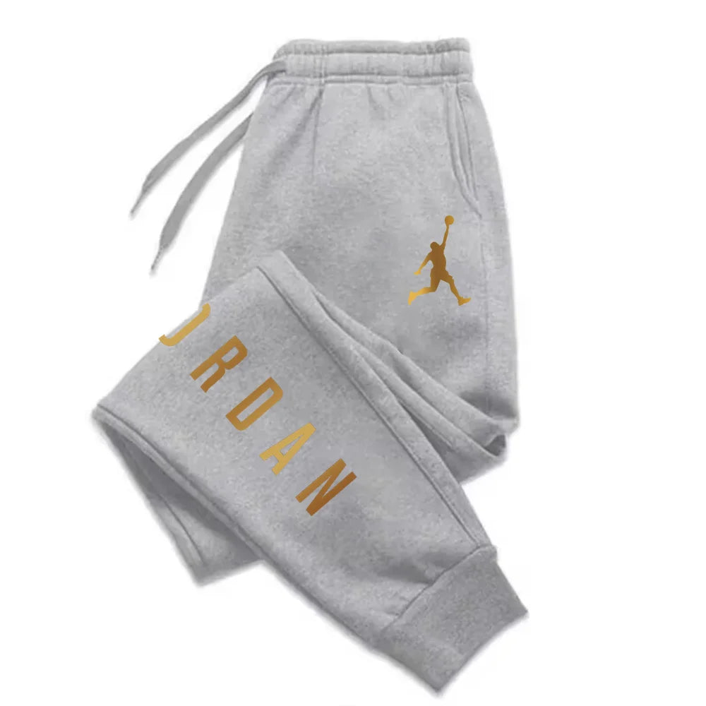Men's Casual Letter Print Loose Comfortable Sports Pants