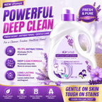 Liquid Laundry Detergent and Fresh Linen Fabric Softener