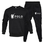 Men's Casual Crewneck Sweatshirt and Jogger Pants Tracksuit Set