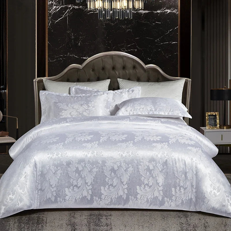 European Luxury Soft Duvet Cover and Bedroom Bedding Set