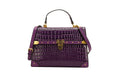 Women's Solid PU Leather Shoulder Crossbody Bag