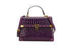 Women's Solid PU Leather Shoulder Crossbody Bag