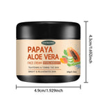 Women's Papaya Aloe Moisturizing Firming Face Cream YH0679