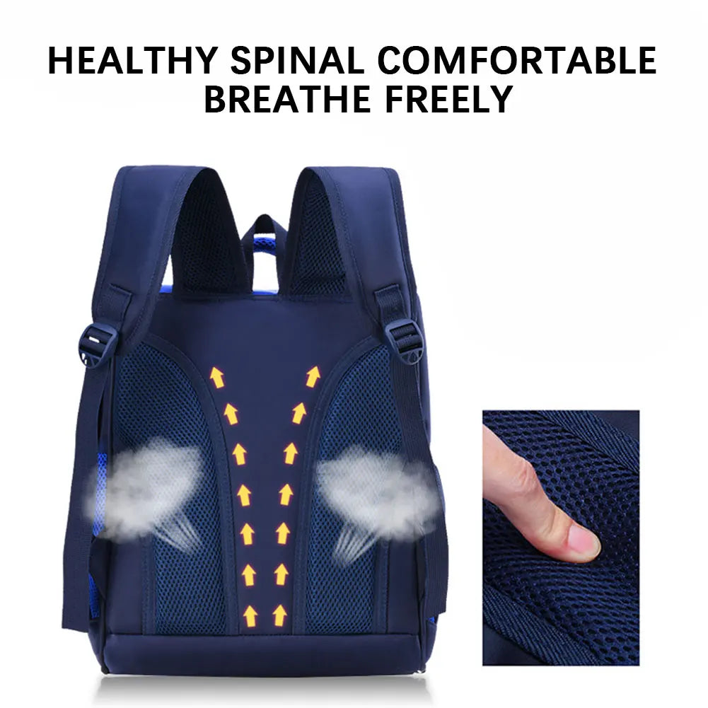 Kids' Reflective Ergonomic Lightweight School Backpack