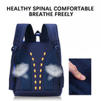 Kids' Reflective Ergonomic Lightweight School Backpack