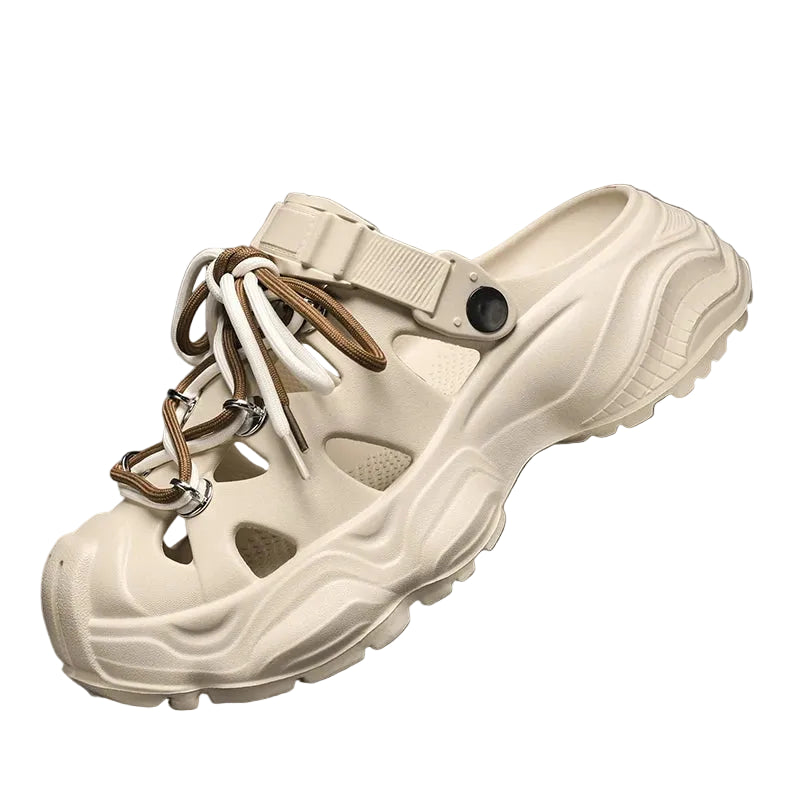 Men's Casual Platform EVA Clogs Sandals Lightweight Waterproof Slides