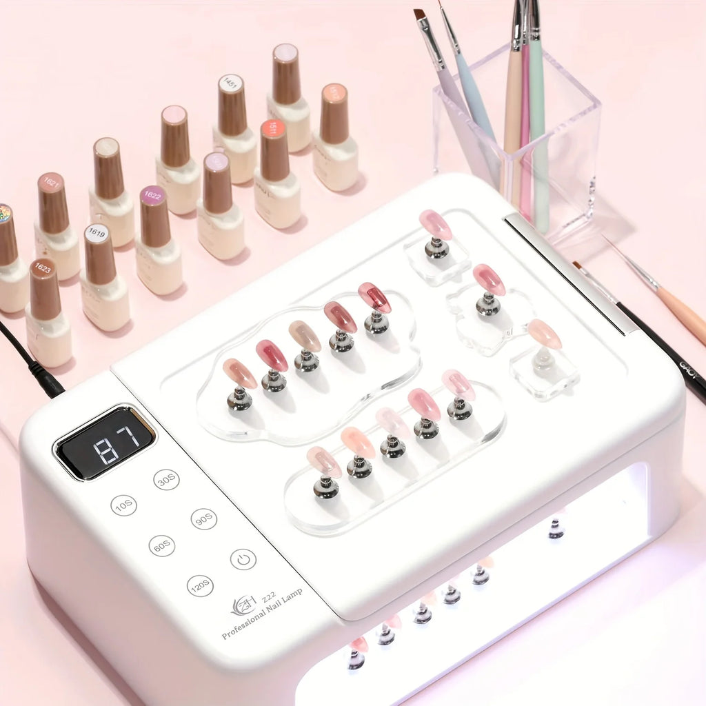 Professional UV LED Nail Lamp with 63 Beads and Smart Auto Sensor