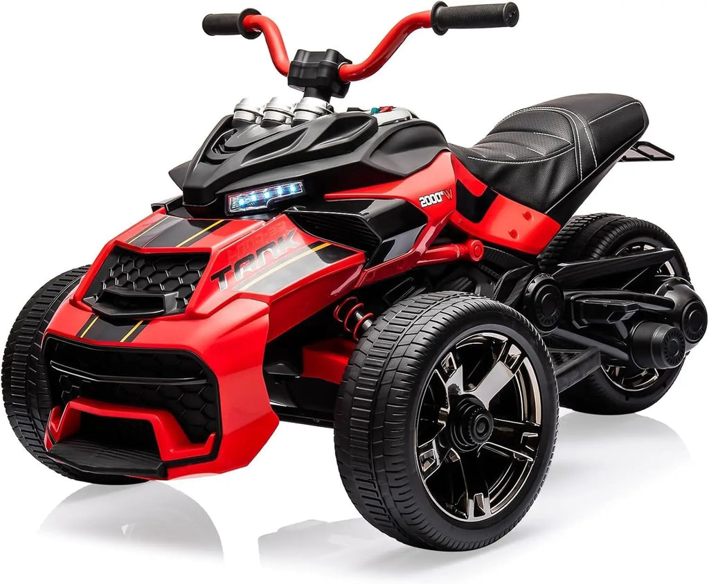 Kids 12V Battery Powered Electric Ride on ATV 3 Wheeler Toy Car