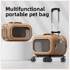 Portable Outdoor Space Cabin Crossbody Cat Carrying Bag