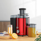 Centrifugal Fruit and Vegetable Juicer with Wide Feed Chute 800W