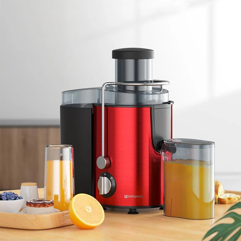 Centrifugal Fruit and Vegetable Juicer with Wide Feed Chute 800W