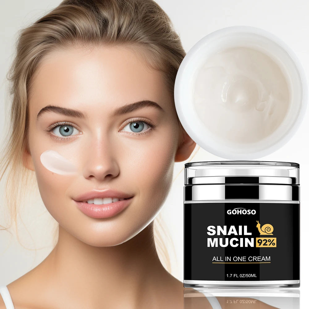 Unisex Snail Mucus Moisturizing Face Cream 1.7 fl oz