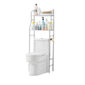 Freestanding Over The Toilet Storage Shelf with Paper Holder
