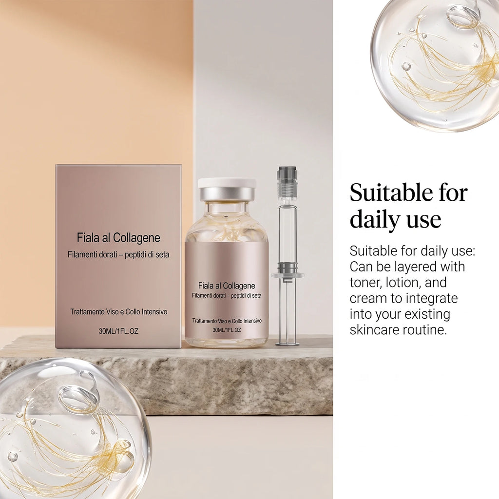 Silk Collagen Moisturizing Stick and Hydrating Serum Set