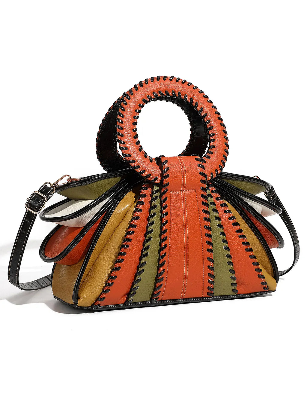 Women's Large Top Handle Hobo Crossbody Bag