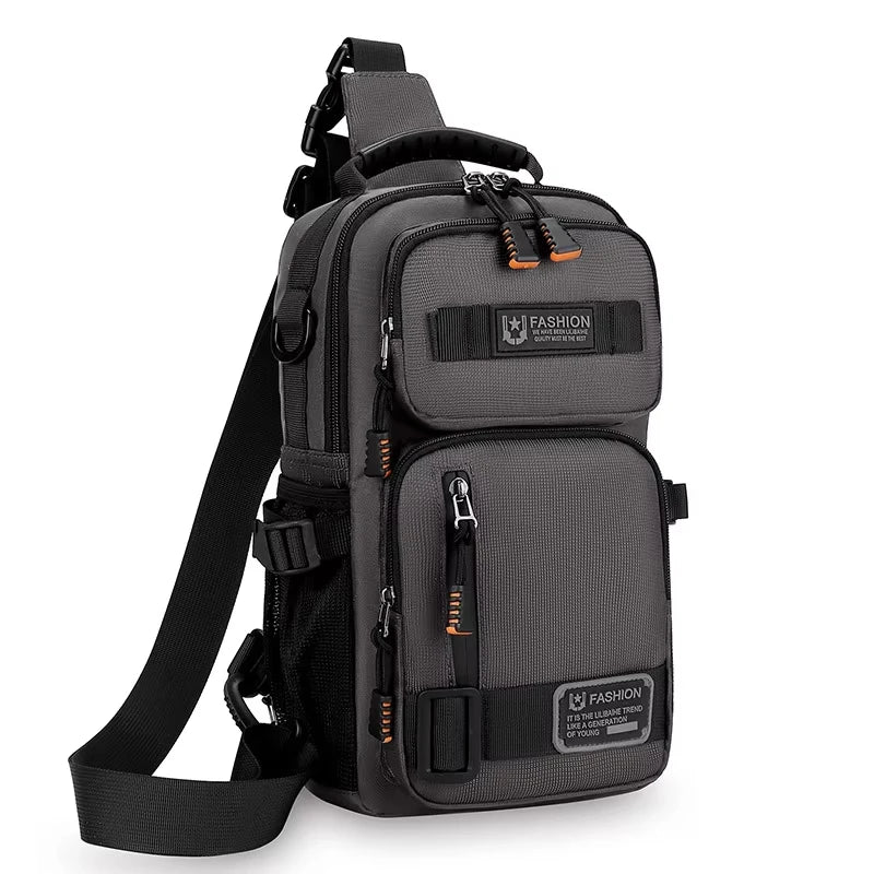 Men's Tactical Outdoor Oxford Crossbody Chest Bag
