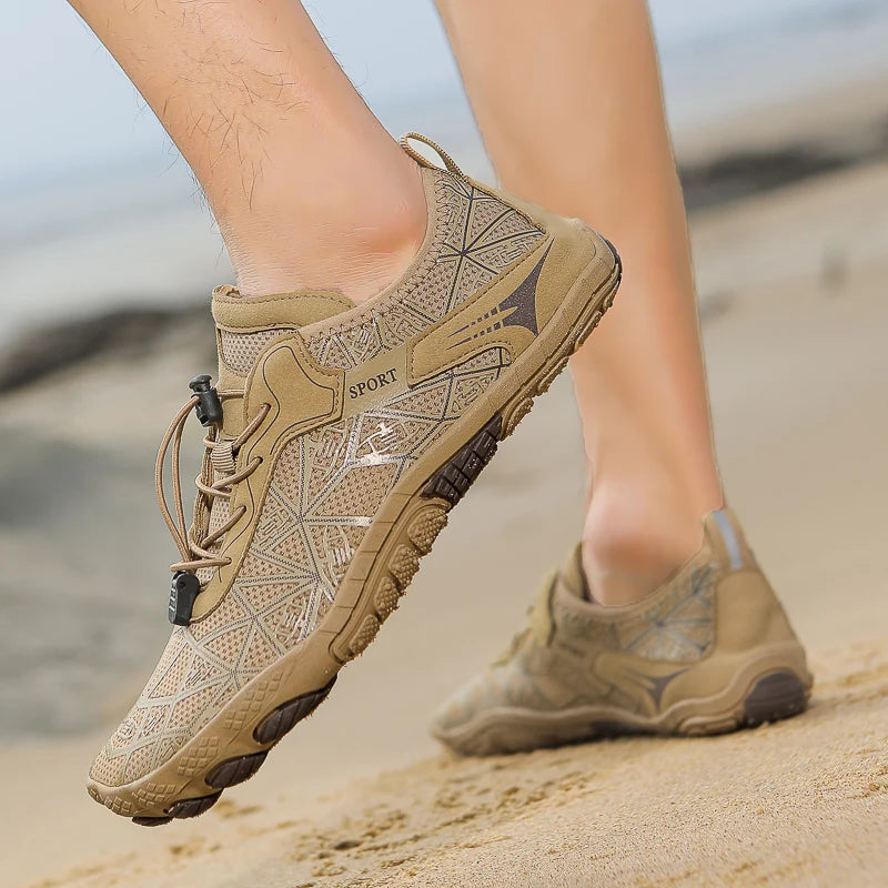 Men's Quick-Dry Water Shoes Lightweight Barefoot Aqua Socks