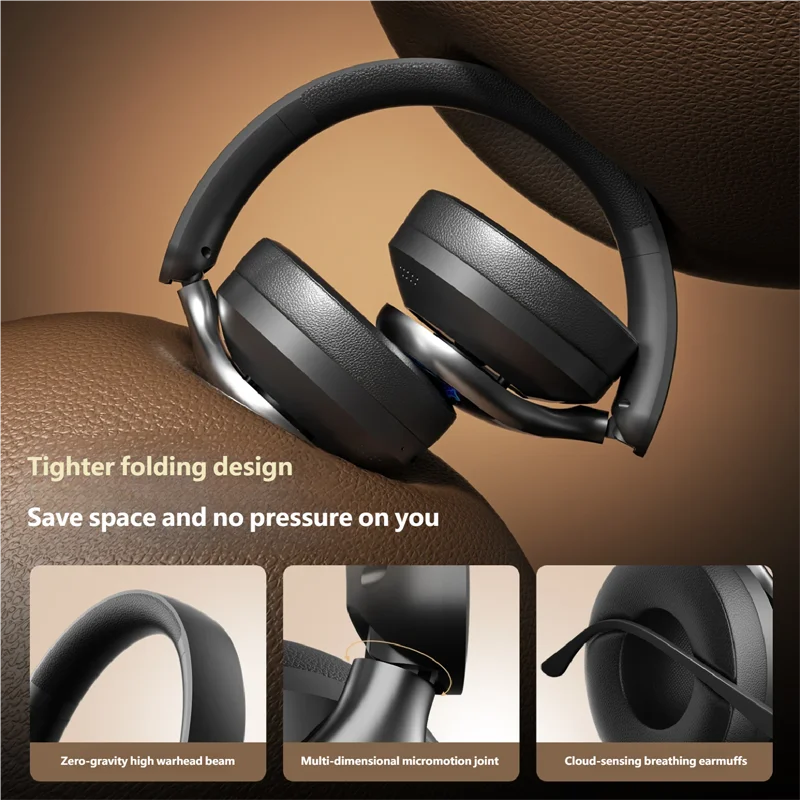 Wireless Bluetooth Over Ear Stereo Foldable Headphones OHR712