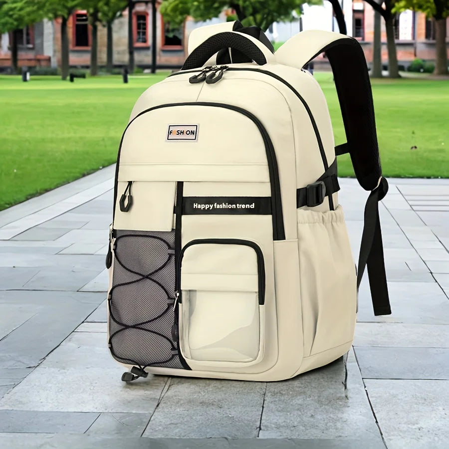 Men's Fashion Oxford Large Capacity Travel Backpack