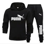 Men's Casual Pullover Hoodie and Pants Tracksuit Set