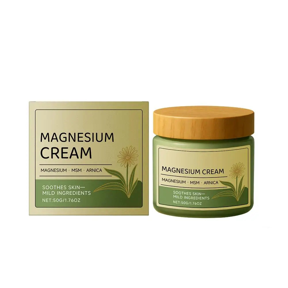 Unisex Magnesium Muscle & Nerve Relief Moisturizing Body Cream 1.8 oz