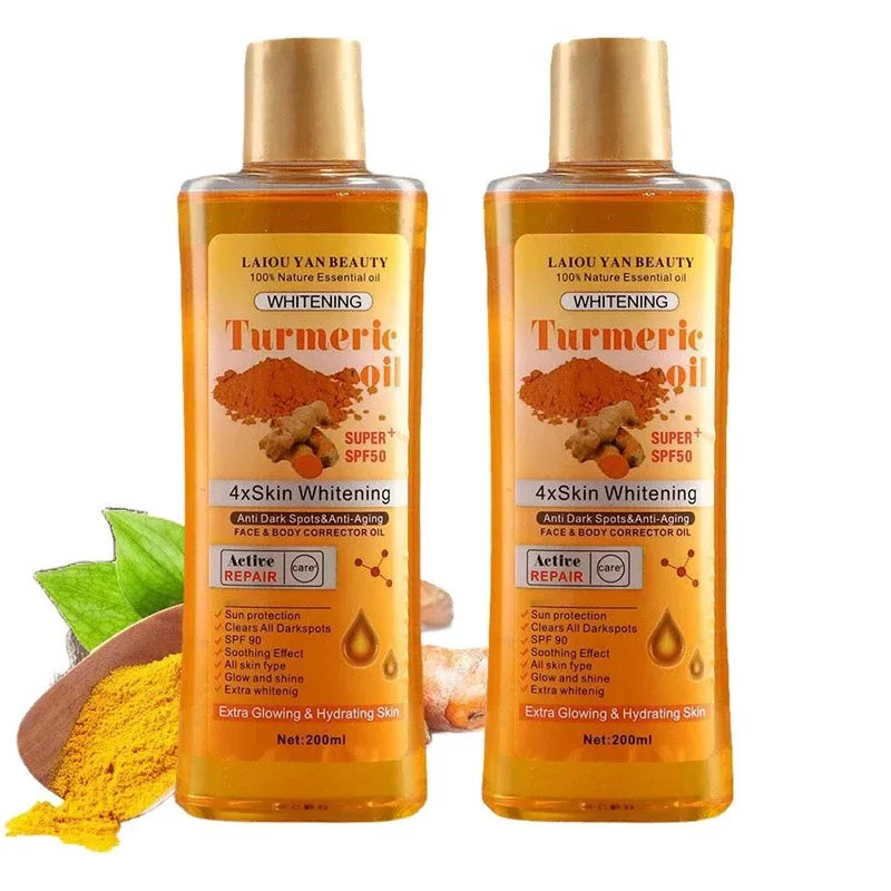 Unisex Turmeric Ginger Moisturizing Nourishing Face Serum Oil 6.8 fl oz