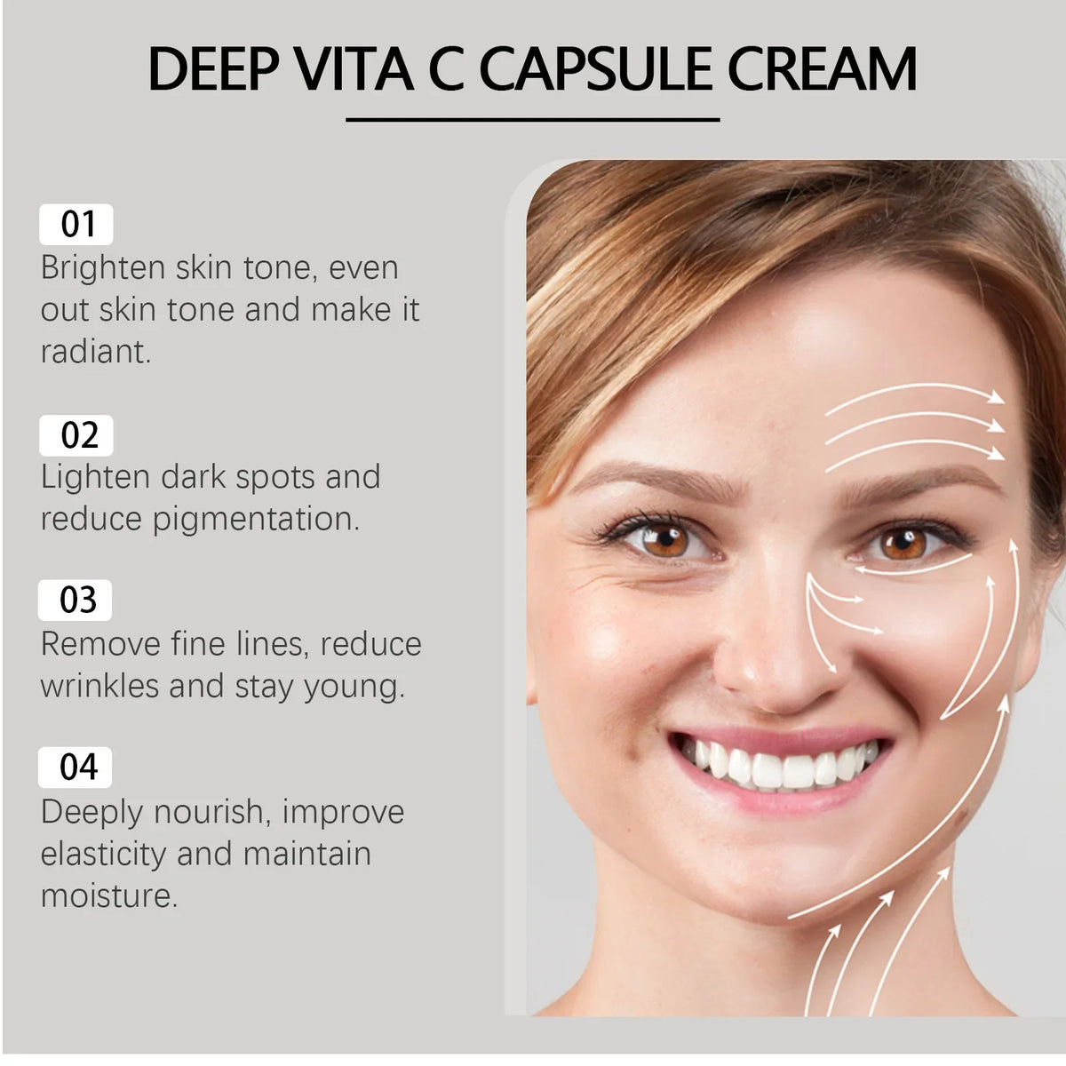 Unisex Niacinamide Dark Spot Lightening Face Cream