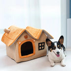 Foldable Dog House Kennel Bed Mat for Small and Medium Dogs and Cats