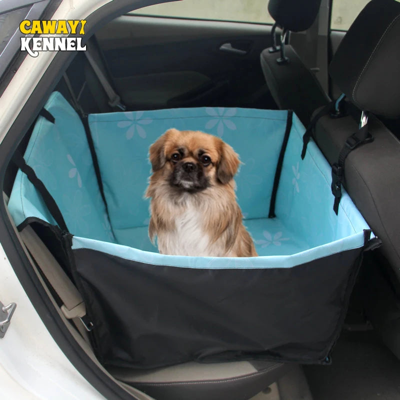 Waterproof Dog Car Seat Cover with Hammock Protector and Non-Slip Backing