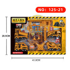 Kids Mini Construction Vehicle Engineering Toy Truck Set 125-21 SetA