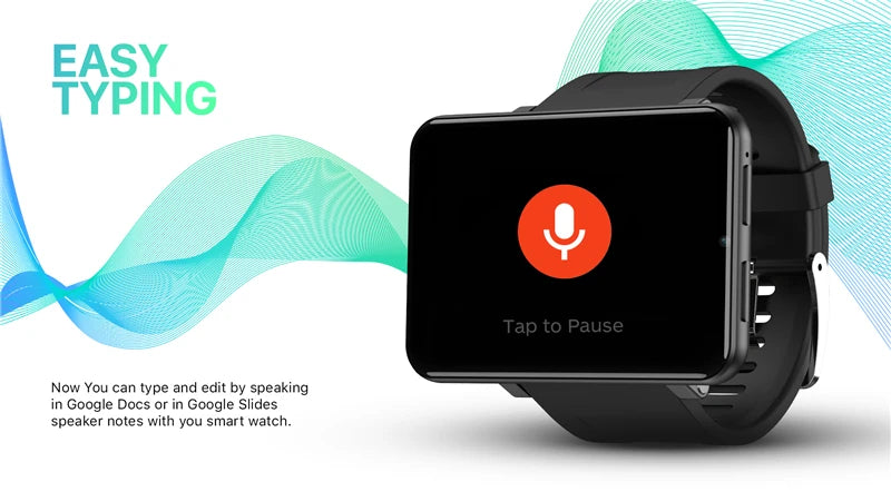 2.86 Inch Screen 4G Android OS Smartwatch Phone DM100