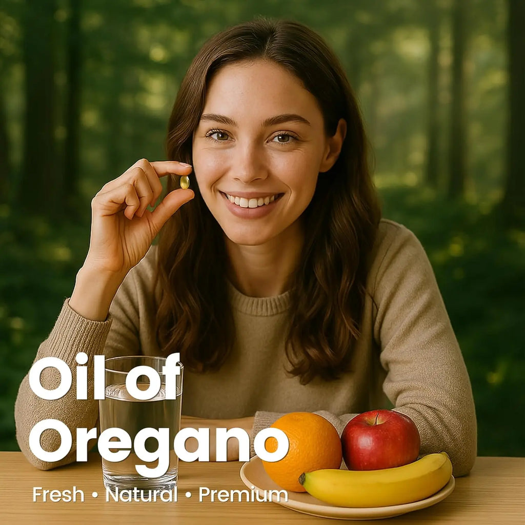Oil of Oregano Black Seed Oil Immune Support Softgels