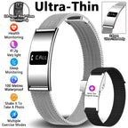 Waterproof Fitness Tracker Smart Band and Health Monitor Smartwatch
