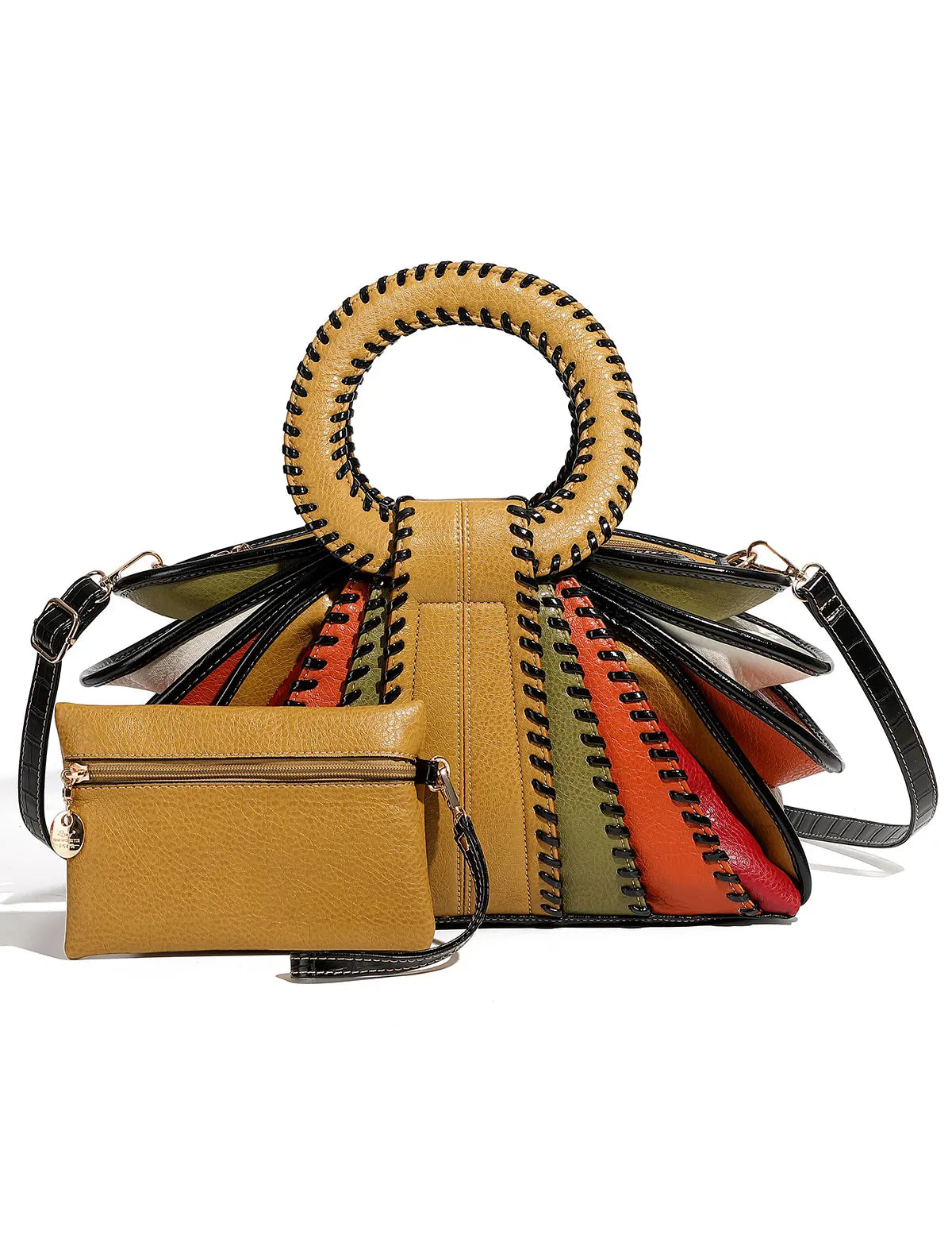 Women's Large Top Handle Hobo Crossbody Bag