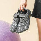 Unisex Mesh Five-Finger Athletic Shoes Lightweight Yoga Training Sneakers