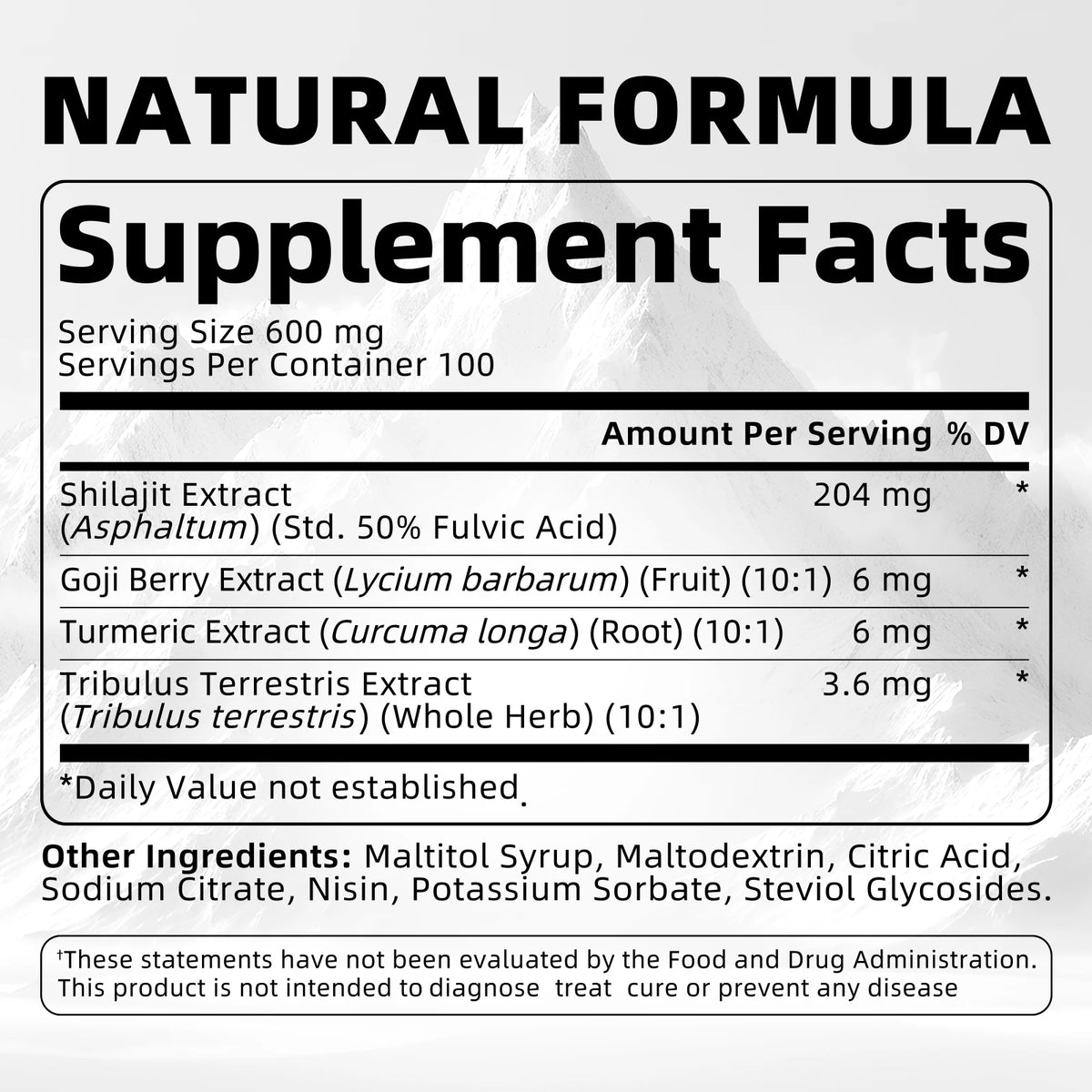 Pure Himalayan Shilajit Resin Fulvic Acid Trace Minerals 2.1 oz