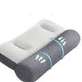 Ergonomic Zoned Traction Cervical Pillow Neck Support Grey