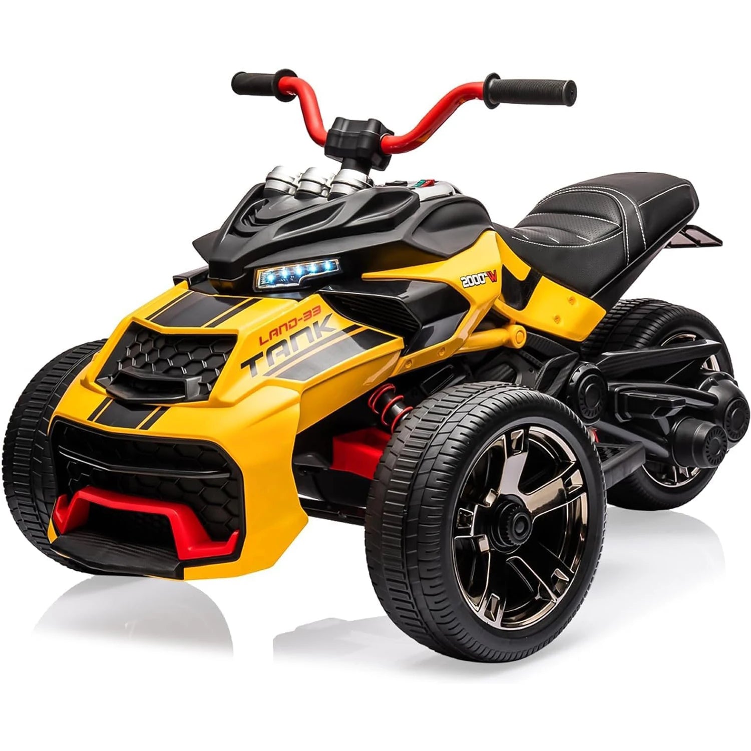 Kids 12V Battery Powered Electric Ride on ATV 3 Wheeler Toy Car