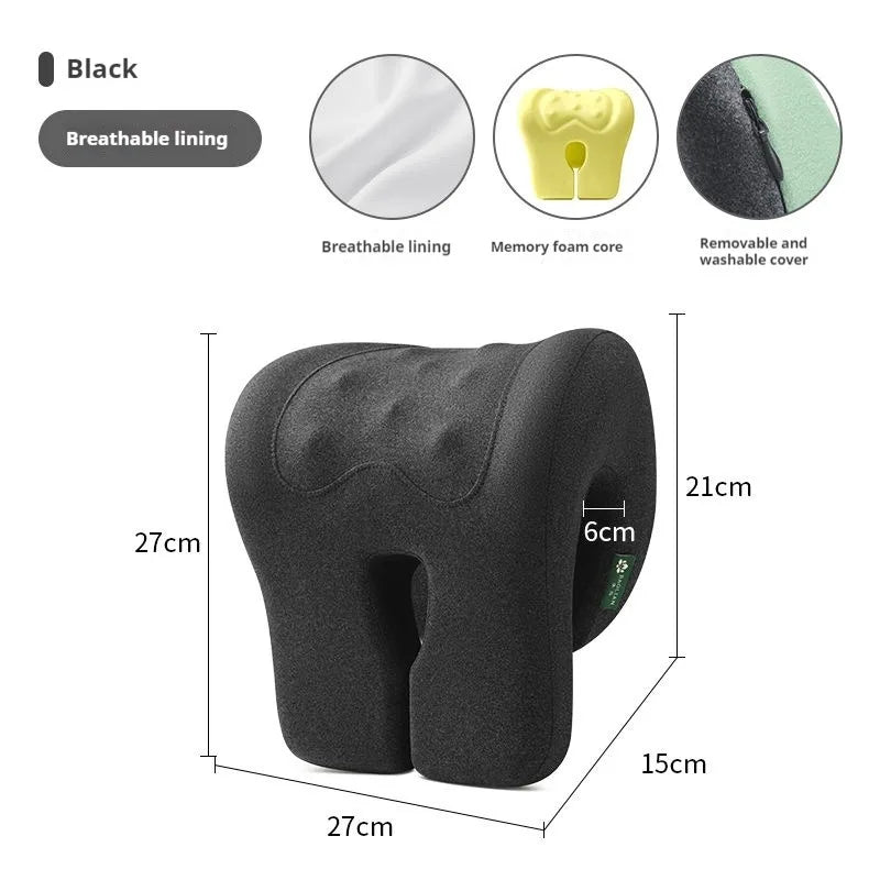 Ergonomic Memory Foam Office Chair Headrest Pillow Neck Support
